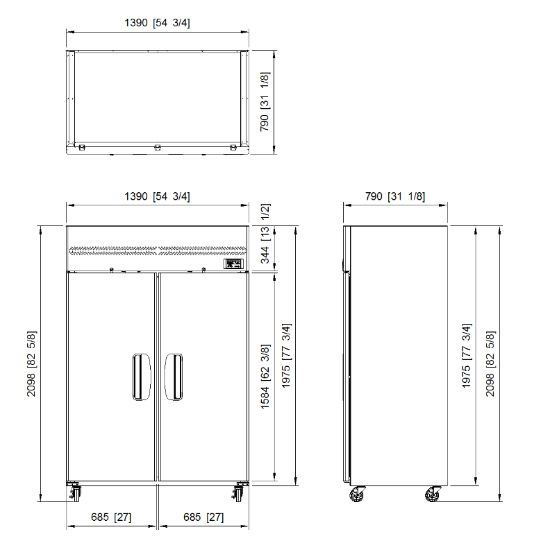 FRESH TOP MOUNTED FREEZER FTM-49FS – Commercial Supplies Australia